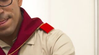 Boy Scout Grayson Cole Sucks Scoutmaster Greg Dixxon's Big Dick in Tent