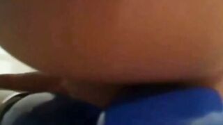Double Hitachi Fun: Anal Squirting Webcam Show