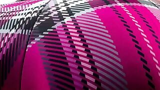 Dark-Haired chick into Plaid Skirt Takes Penis on Kitchen Counter