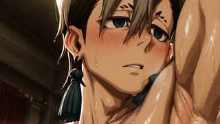 Gay Hentai Muscle Studs Intense Gangbang Scenes