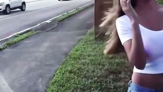 Hispanic cougar Gets Picked Up at Gas Station and Blows Buff Penis Indoors