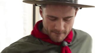 Scout Uniform Boys Get Hot and Heavy in Tent