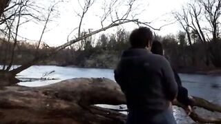 Outdoor Sex with my 18yo Amateur Girlfriend