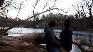 Outdoor Sex with my 18yo Amateur Girlfriend