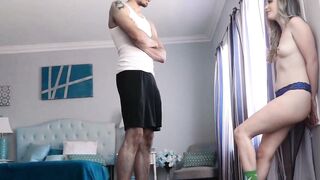 Naughty teen Karla Kush caught and hammered big dick style Hoe 2