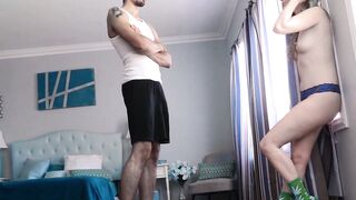 Naughty teen Karla Kush caught and hammered big dick style Hoe 2