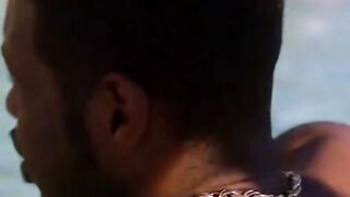 Penelope Cross Deepthroats Ebony Dick Poolside