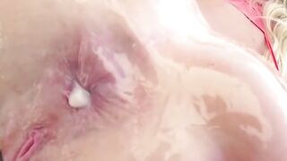 Blonde with long milkings hops booty on penis for anal orgasm - Savannah Bond 6