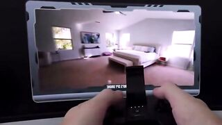 Step Dude Spies Huge Boob Goddess Masturbating With Spy Drone