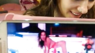 Webcam Girl Plays with Dildo Hoe 3