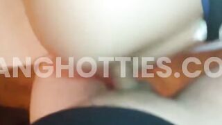 Amateur 18 yo Stepsister Huge Booty pov Plowed into Yoga Leggings