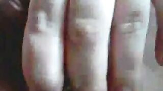 BBW Plays with Dildo on Webcam