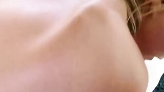 Abigail Mac Blows Stepdad's Dick And Gets Cummed On Couch