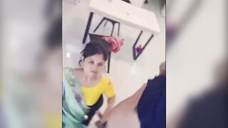 desi Ex-wife Deepthroats Unshaved Penis into Saree