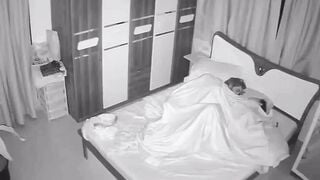 punjab Lovers Secret Web cam Sex into Bedroom at 3AM Caught on CCTV