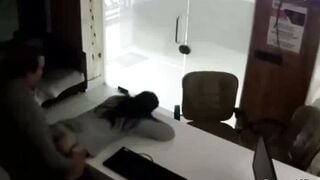 Desi Office Lovers Hidden CCTV Sex on Desk Caught on Camera 2024
