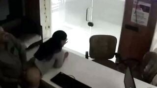 Desi Office Lovers Hidden CCTV Sex on Desk Caught on Camera 2024
