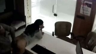 Desi Office Lovers Hidden CCTV Sex on Desk Caught on Camera 2024