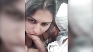 desi sluts Deepthroats Dick inside Vehicle Viral MMS