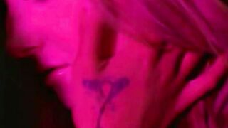 Ashley Lane Sucks Scarlit Scandal's Big Black Dick Balls Deep
