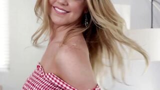 Busty babe Nikole Nash pussy hammered before creampie by stepbro