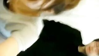 Obedient Singaporean Girl Gives a Blowjob