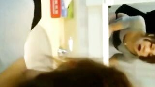 Obedient Singaporean Girl Gives a Blowjob