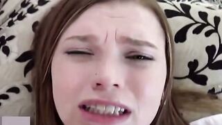 Mazy College bimbos Blows Dick & Swallows Cum Inside Vehicle pov