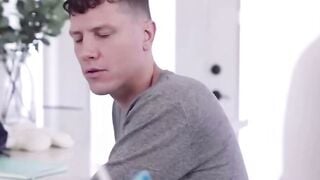 Rissa May Blows Dick & Swallows Cum inside Doggy Style point of view