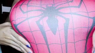 Spiderman theme oriental tgirl anal screwed