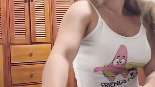 Stepson Blows Milf's Tight Booty While Hubby Is Away