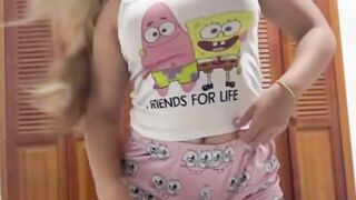 Stepson Blows Milf's Tight Booty While Hubby Is Away