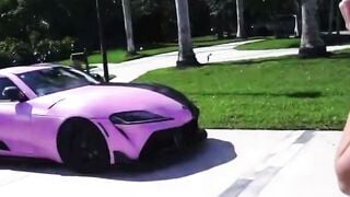 Tight Snatch Slender eastern Thot Loses Street Race And Gets a Fat Penis 119