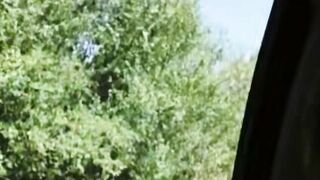 Gabriella Romano Blows Dick inside Uber Backseat