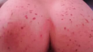 Stepbrother Fucks Stepmother's Friend Rough into Restroom