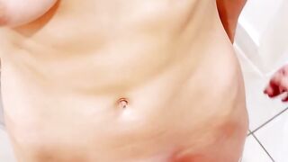 Stepmom Caught with Boner: Amateur Creampie on Tight Vagina While Hubby Home