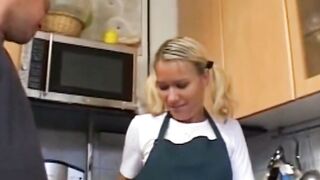 Amateur mom Fucks Young Dude inside Tight White G-string