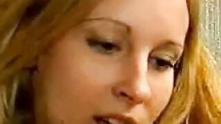 Enge blonde deutsche Amateurin wird gesahnt Hoe 2
