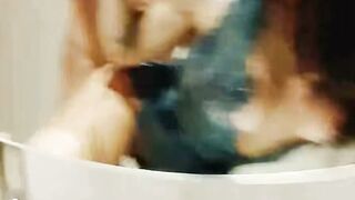 Ise mah, fucking the dark hair at the motel cum all over her titted two