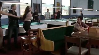 Bella Rossi Pool Hall Public Fuck