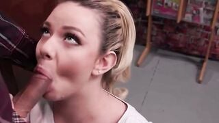 Jett Ebony Gangbanged By Classmates Into The Library