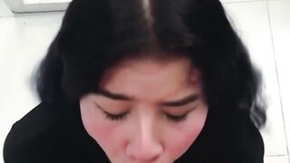 Stepsister Blows Penis And Swallows Cum Into Amateur Bedroom Sex