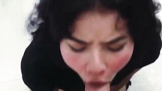 Stepsister Blows Penis And Swallows Cum Into Amateur Bedroom Sex
