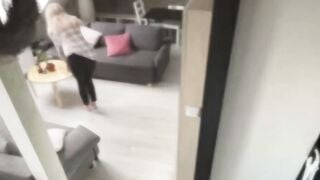 Long Butt Stepsister Blows Dick And Swallows Cum Into Tight Snatch