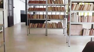 Abigail Mac Deepthroats Penis Inside Library Game Curator Movie