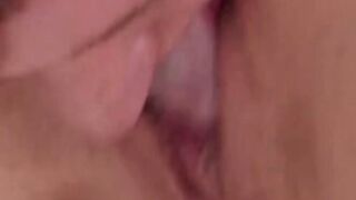 Tyla Wynn Blows Penis Into Tight Leather Clad point of view