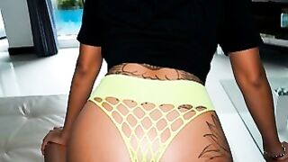 Thai Huge Butt Lover Blows Penis & Takes Long Cock point of view