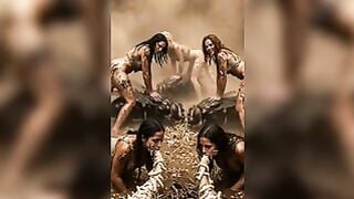 AI Fantasy Fairies Suck Giant Insect Penises in Muddy Bestiality