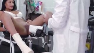Abigail Mac Gynecologist Cumshot Long Titted Patient Exam