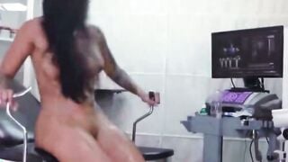 Abigail Mac Gynecologist Cumshot Long Titted Patient Exam